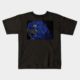 Hyacinth macaw Kids T-Shirt